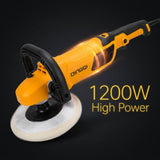 Angle Polisher 1200W for Car Polishing Dingqi Brand - BAS Kuwait Bab Al Saif 