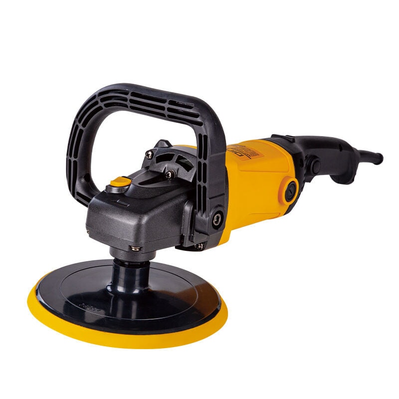 Angle Polisher Electric 1100W High Speed Car Polisher DINGQI BRAND - BAS Kuwait Bab Al Saif Orange 1100 W 