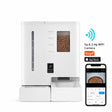 Automatic Cat Feeder 2 in 1 Pet Food and Water Fountain Wifi APP Control Smart with Camera 1080p Recording - BAS Kuwait Bab Al Saif 