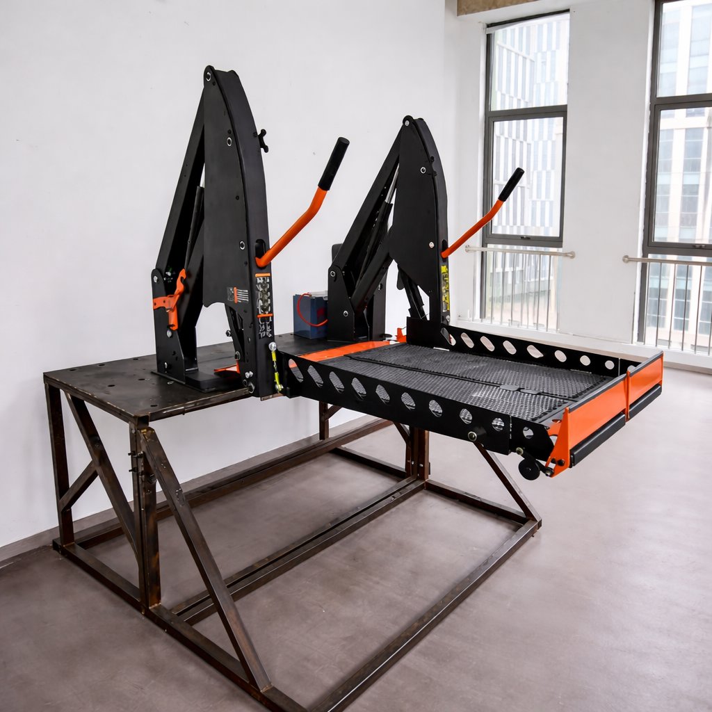Automatic Electric Lift Foldable for Wheelchair Users or Disabled – Fits Cars, Vans & Stairs - BAS Kuwait Bab Al Saif 