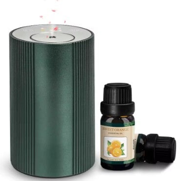 Battery Aromatherapy Smart Scent Diffuser | Waterless LED Car Air Freshener | BAS Kuwait Bab Al Saif 