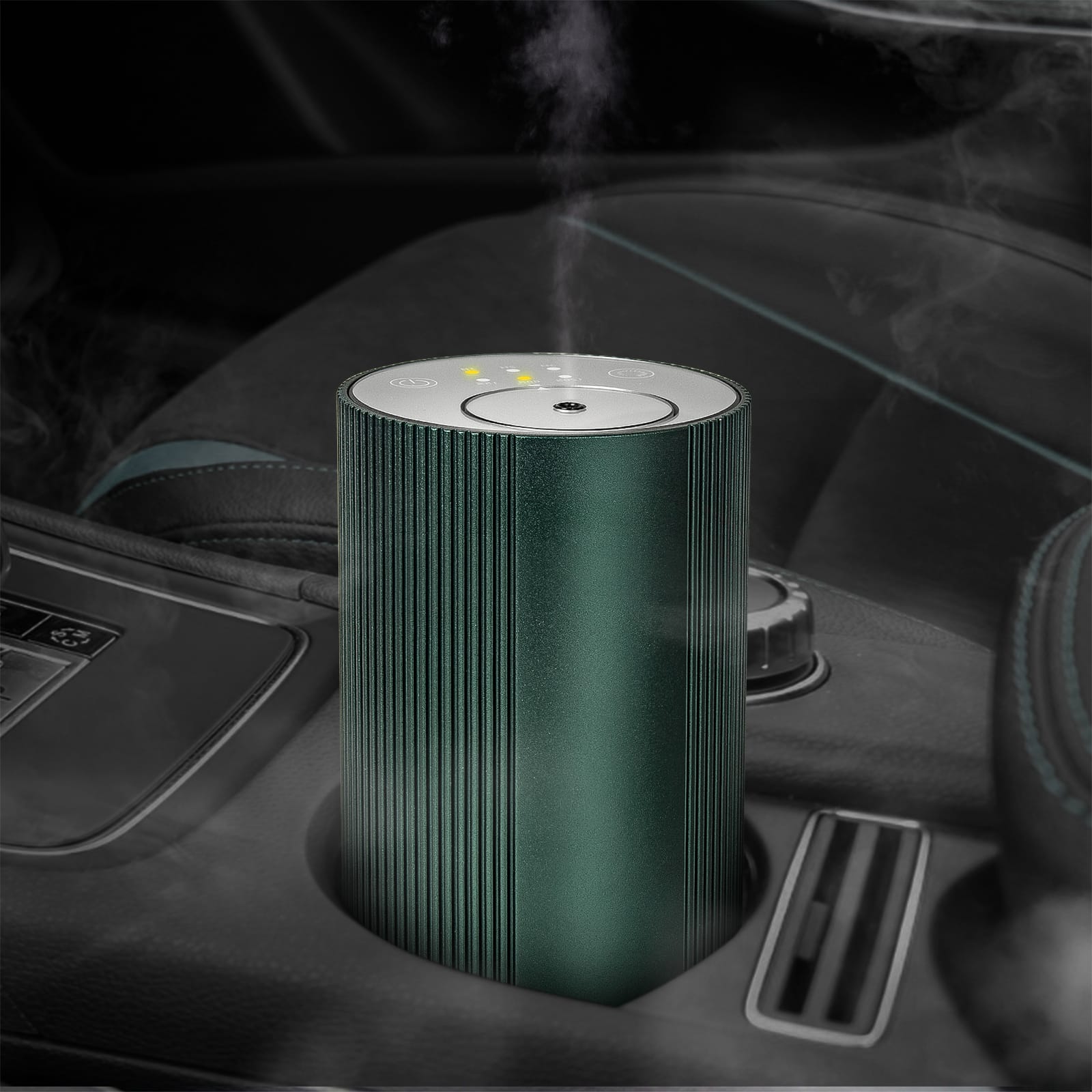 Battery Aromatherapy Smart Scent Diffuser | Waterless LED Car Air Freshener | BAS Kuwait Bab Al Saif 