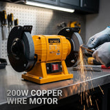 Bench Grinder 5" Copper Wire Electric Mini Industrial DINGQI BRAND - BAS Kuwait Bab Al Saif 