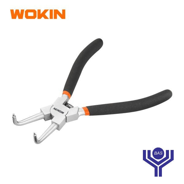 Bent Internal Circlip Plier Wokin Brand - BAS Kuwait Bab Al Saif Standard 7" 