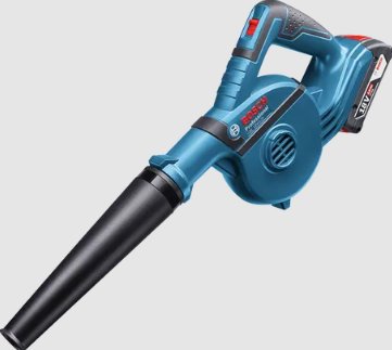 Bosch Cordless Air blower 18v with 2 batteries GBL 18V-120 - BAS Kuwait Bab Al Saif Blue Standard 