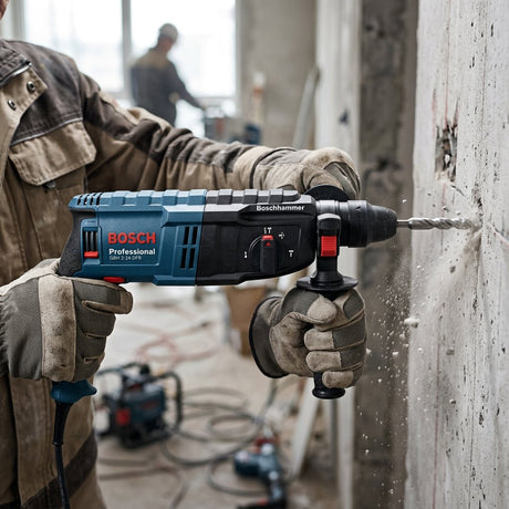 Bosch Rotary Hammer with SDS plus 790W GBH 2-24 DFR - BAS Kuwait Bab Al Saif 