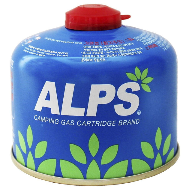 Butane Gas 230g ALPS Brand - BAS Kuwait Bab Al Saif Blue Standard 
