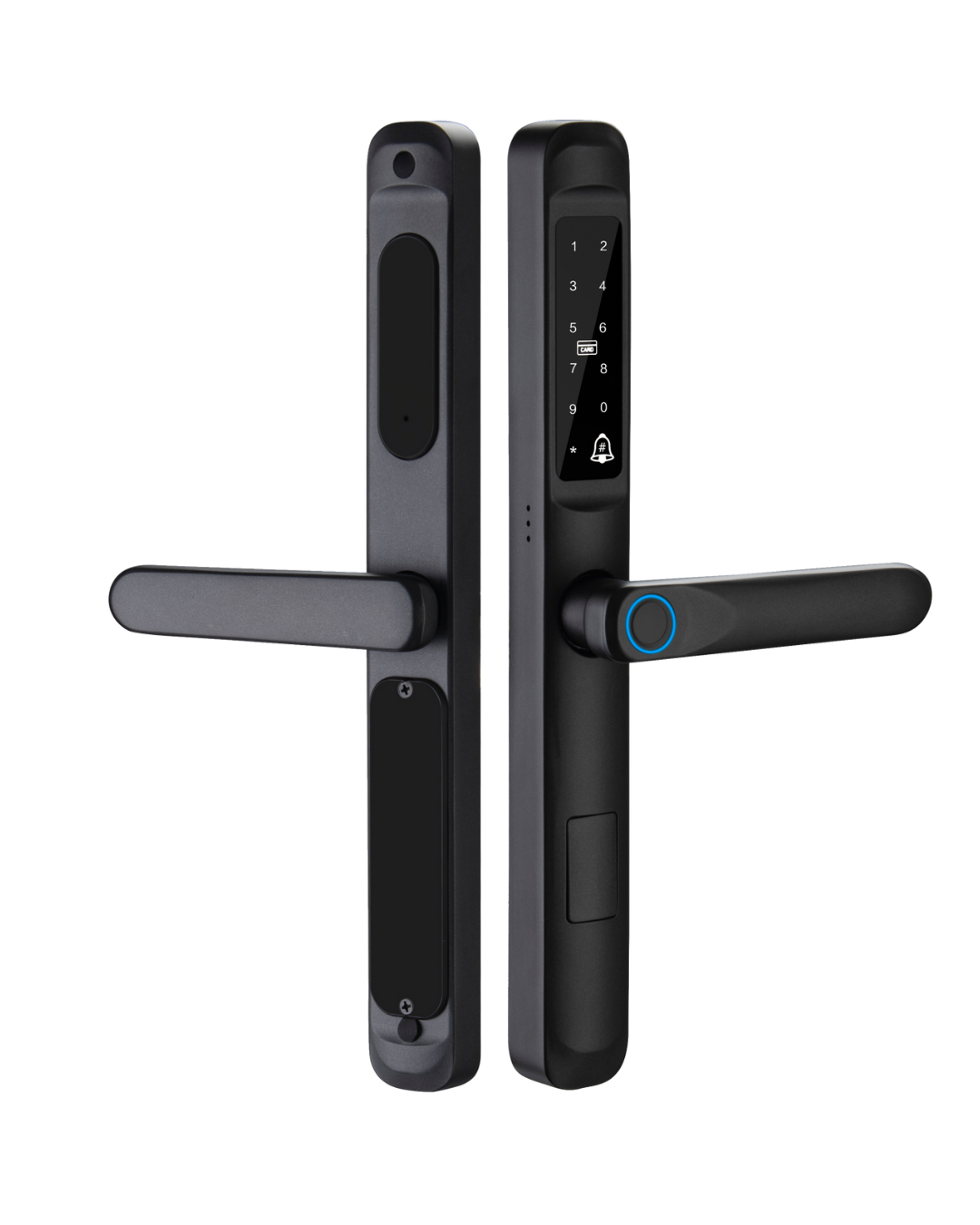 Smart Lock K9 - Keyless Entry - Fingerprint, Pass code, key card, Mobile App (Wifi) - BAS Kuwait