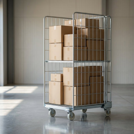 Cage Trolley / Roll Container 500 kg - BAS Kuwait Bab Al Saif 
