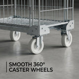 Cage Trolley / Roll Container 500 kg - BAS Kuwait Bab Al Saif 