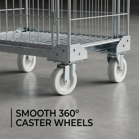 Cage Trolley / Roll Container 500 kg - BAS Kuwait Bab Al Saif 