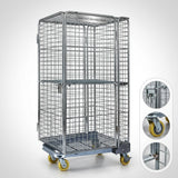 Cage Trolley / Roll Container with Door 500 kg - BAS Kuwait Bab Al Saif 