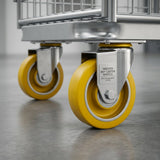 Cage Trolley / Roll Container with Door 500 kg - BAS Kuwait Bab Al Saif 