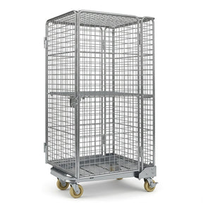 Cage Trolley / Roll Container with Door 500 kg - BAS Kuwait Bab Al Saif 