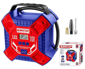 Car Auto Air Compressor (3) EMTOP BRAND - BAS Kuwait Bab Al Saif Standard Standard 