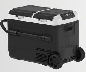 Car fridge 50L with Compressor (hot & cold) - BAS Kuwait Bab Al Saif Black 50 L 