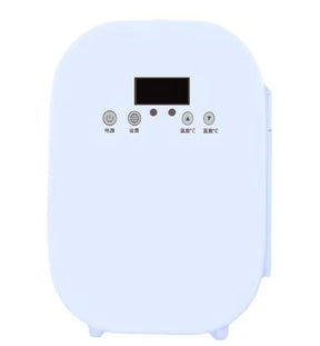 Car Fridge 8L With Digital Display Portable Multipurpose hot and cold - BAS Kuwait Bab Al Saif White Standard 