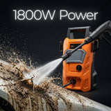 Car washing Machine High Pressure Washer / Car Washer 1800W - BAS Kuwait Bab Al Saif 