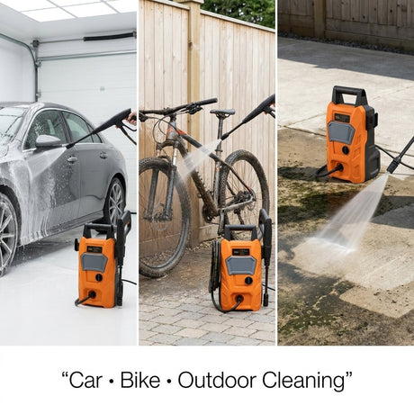 Car washing Machine High Pressure Washer / Car Washer 1800W - BAS Kuwait Bab Al Saif 