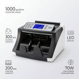Cash Counting Money Counting Machine Detector With LED Display - BAS Kuwait Bab Al Saif 