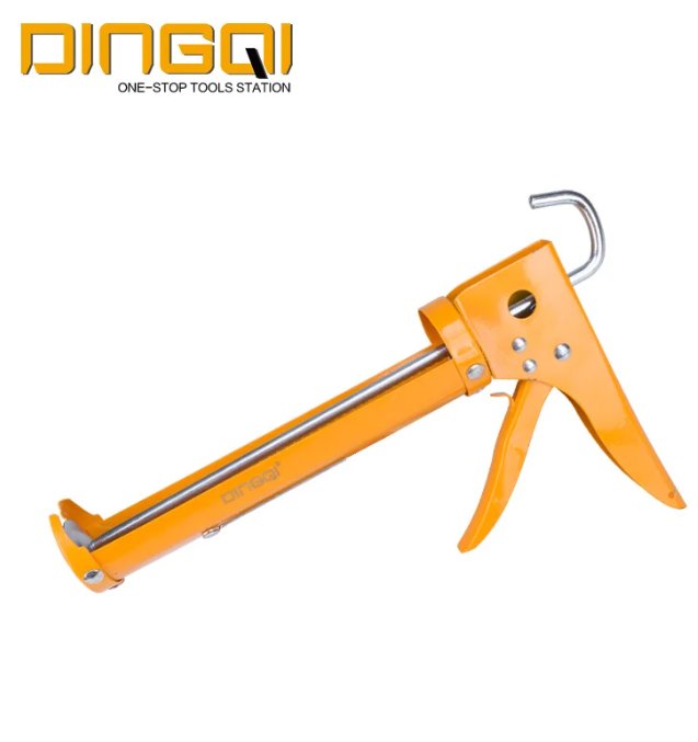 Caulking Silicon Gun Spray Gun Metal Handle Heavy Duty DINGQI BRAND - BAS Kuwait Bab Al Saif Standard Standard 
