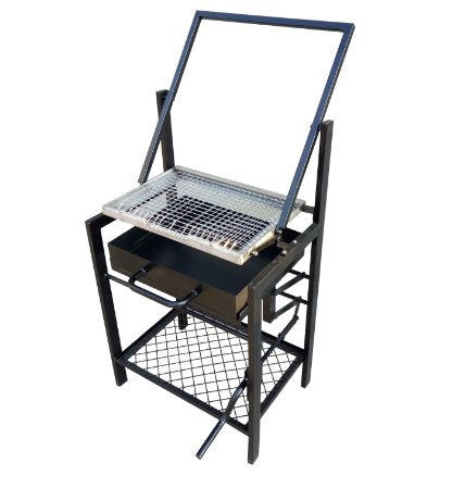 Charcoal BBQ Grill for outdoor Barbeque Camping - BAS Kuwait Bab Al Saif Black 90 × 60 × 180 cm 