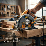 Circular Saw 2300W 235mm Dingqi Brand - BAS Kuwait Bab Al Saif 