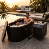 Cold Plunge Ice Bath Tub with 2HP Chiller | Recovery Ice Bath - BAS Kuwait Bab Al Saif 