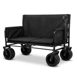 Collapsible Folding Wagon Cart with Chair - BAS Kuwait Bab Al Saif 
