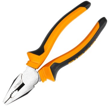Combination pliers with rubber handle Universal 8" High Quality DINGQI BRAND - BAS Kuwait Bab Al Saif Standard 8" 