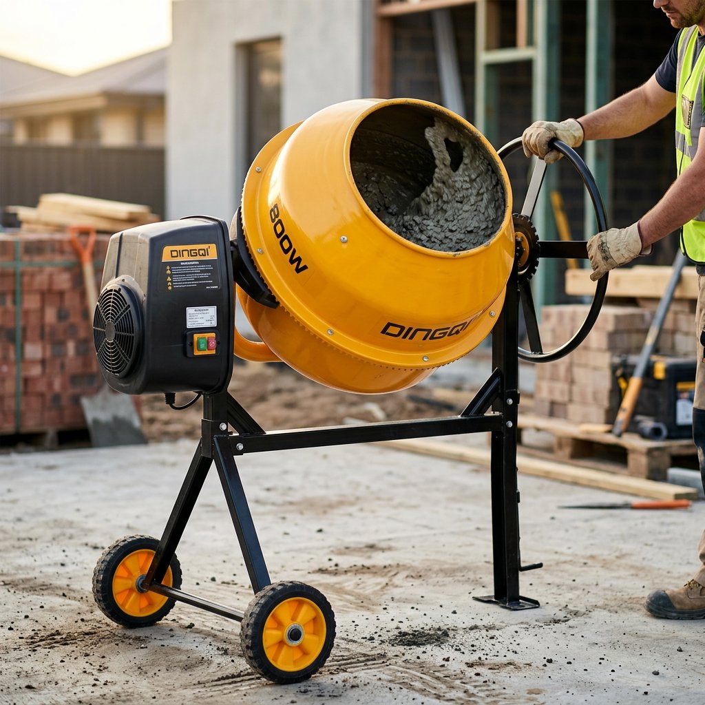 Concrete mixer 800W DINGQI BRAND - BAS Kuwait Bab Al Saif 