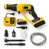 Cordless Car Washer / High Pressure Washer 20 V with 2 batteries - BAS Kuwait Bab Al Saif 