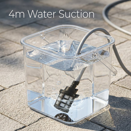 Cordless Car Washer / High Pressure Washer 20 V with 2 batteries - BAS Kuwait Bab Al Saif 
