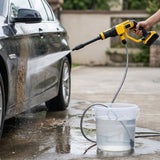 Cordless Car Washer / High Pressure Washer 20 V with 2 batteries - BAS Kuwait Bab Al Saif 
