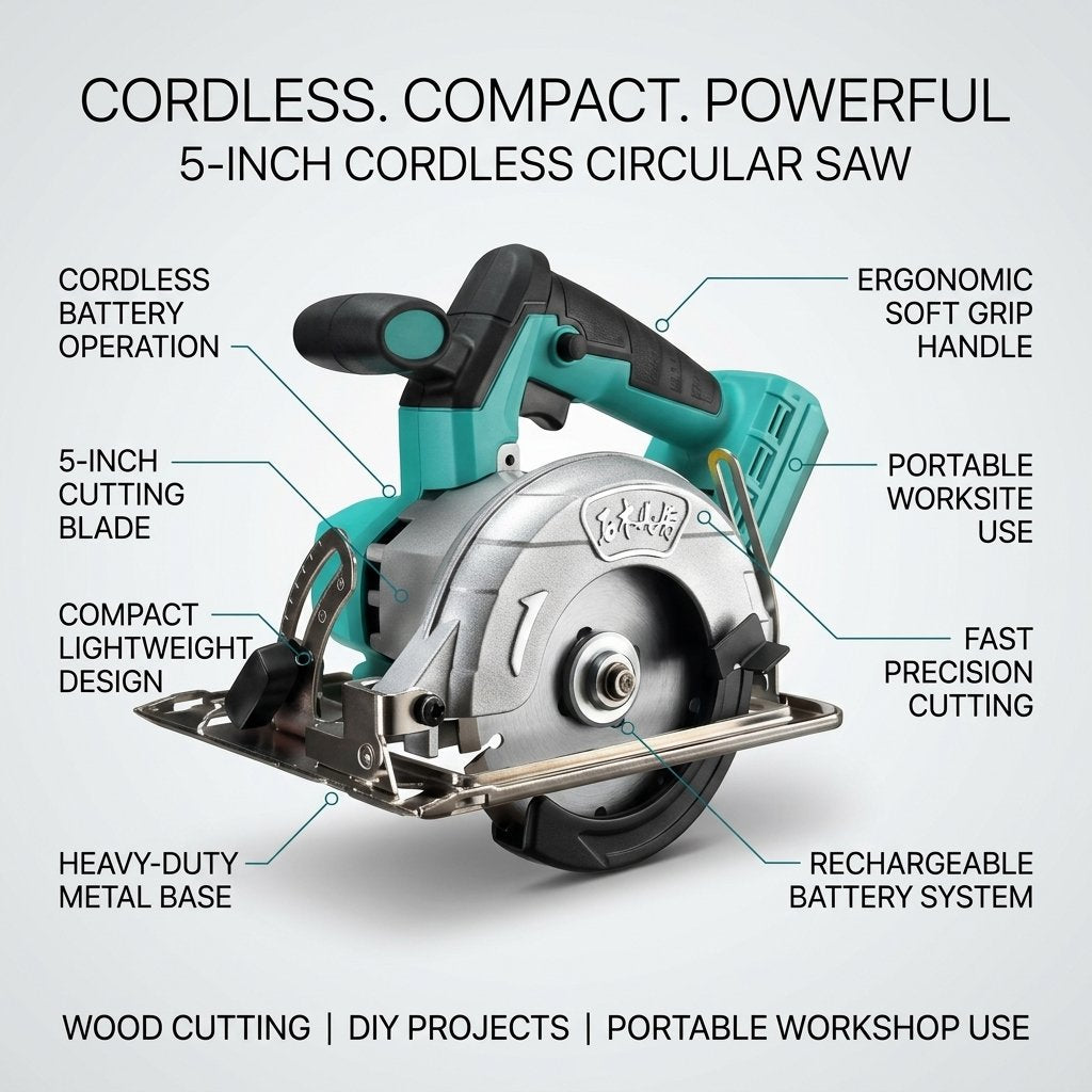 Cordless Circular Saw Machine - BAS Kuwait Bab Al Saif 