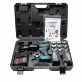 Cordless Crimping Tool 300mm for Cable Lugs 18v 2 Batteries - BAS Kuwait Bab Al Saif 