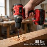 Cordless Drill 13mm 20V with 2 batteries , Brushless Motor - BAS Kuwait Bab Al Saif 