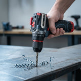Cordless Drill 16.8v with 2 batteries 2100 rpm 60 N.m Torque Power with drilling accessories - BAS Kuwait Bab Al Saif 