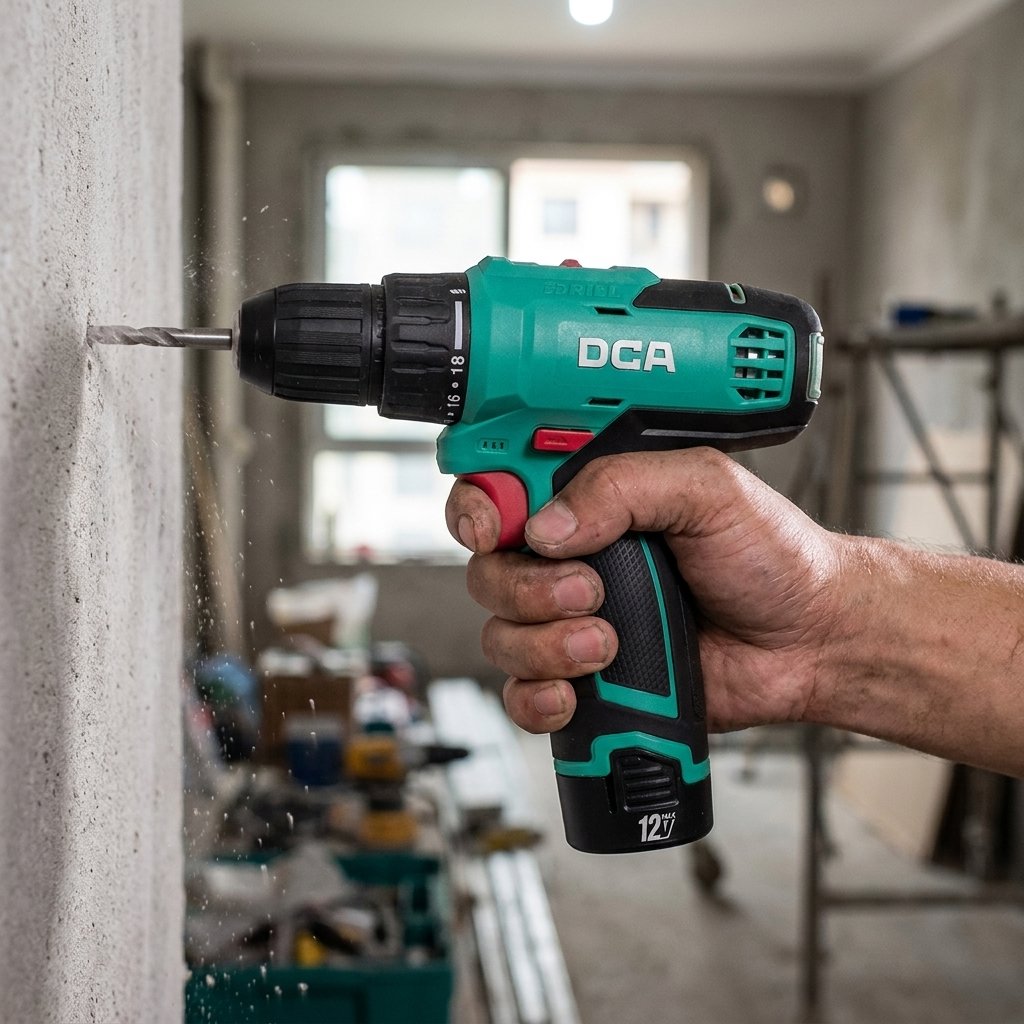 Cordless Drill Driver 12V DCA BRAND - BAS Kuwait Bab Al Saif 