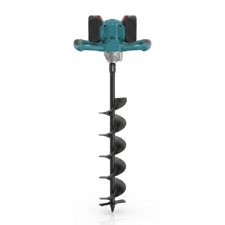 Cordless Earth Auger 48v with 2 batteries - BAS Kuwait Bab Al Saif 