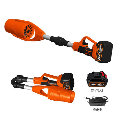 Cordless Electric Leaf Blower Foldable 400W – Portable 21V Battery Air Blower for Lawn, Garden, Snow & Leaf Cleaning - BAS Kuwait Bab Al Saif 