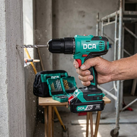 Cordless Hammer Drill 20V DCA BRAND - BAS Kuwait Bab Al Saif 
