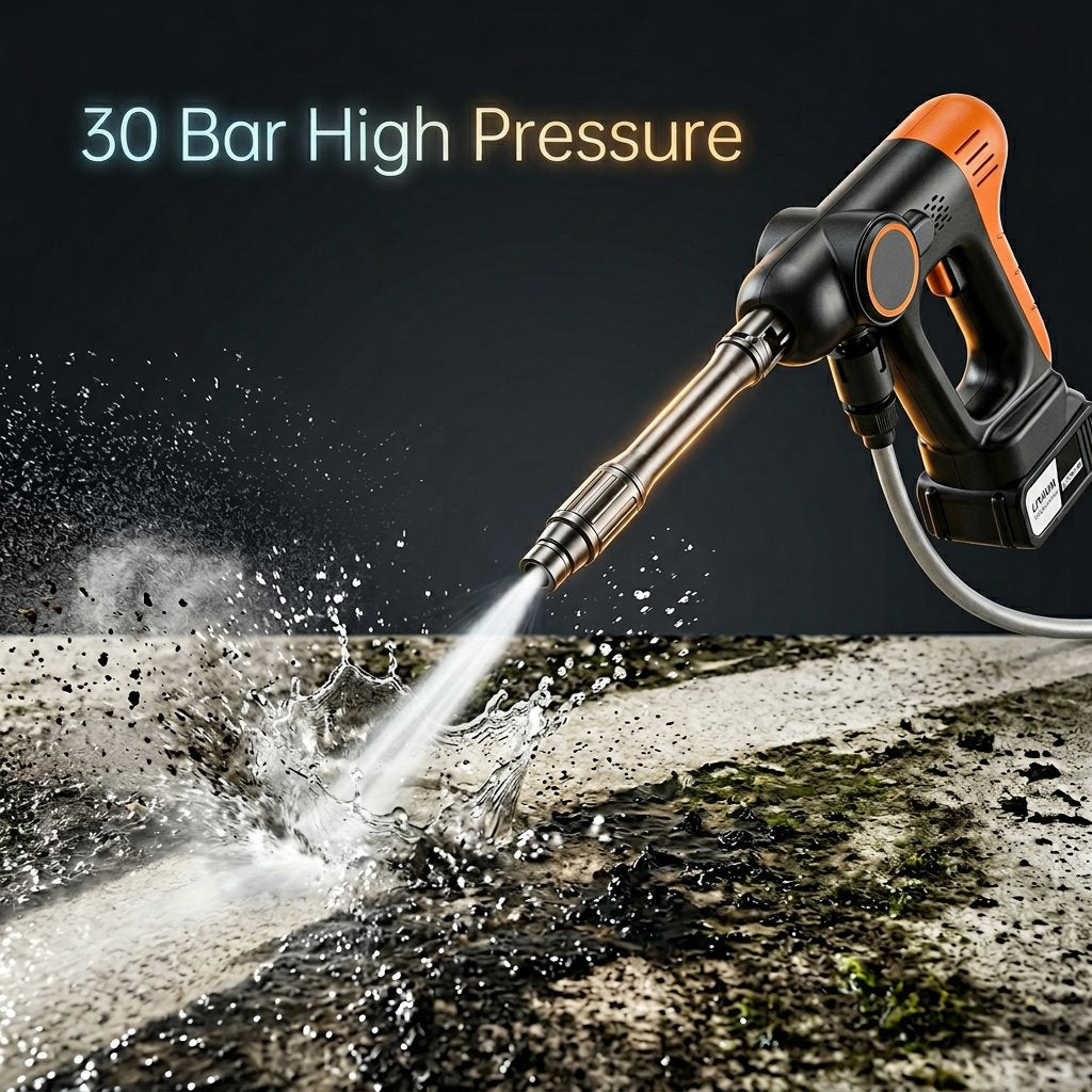 Cordless High Pressure Washer / Car Washer 20V - BAS Kuwait Bab Al Saif 