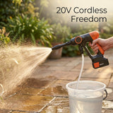 Cordless High Pressure Washer / Car Washer 20V - BAS Kuwait Bab Al Saif 