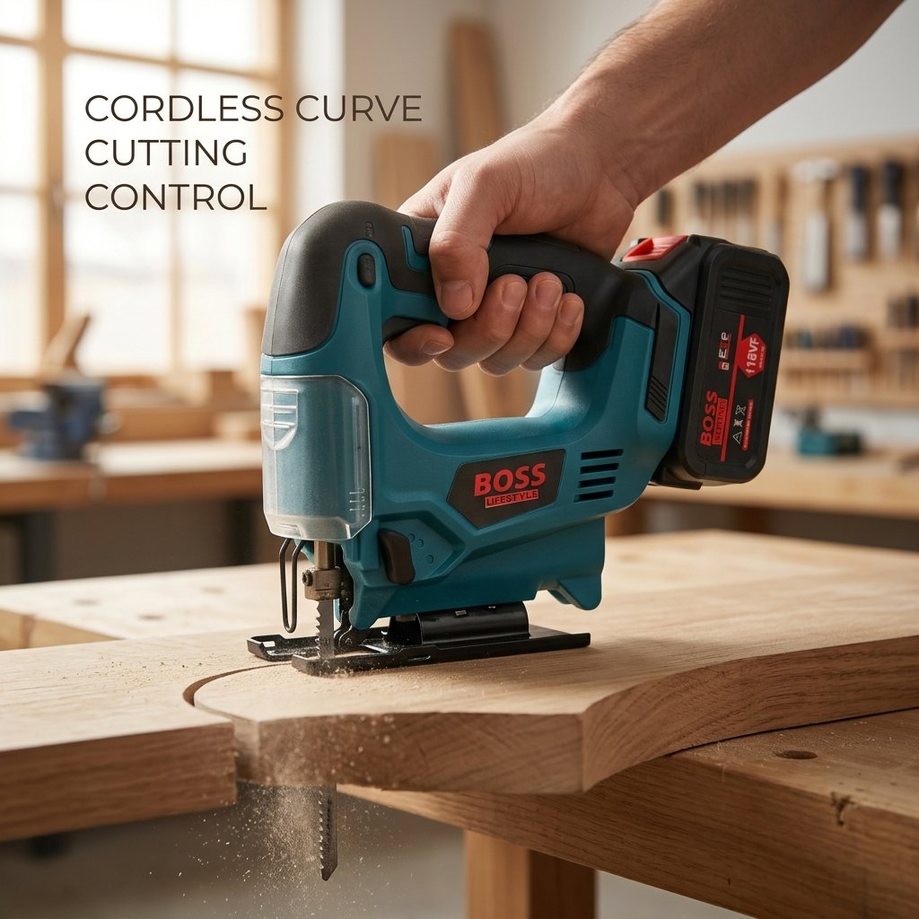 Cordless Jigsaw Boss Brand - BAS Kuwait Bab Al Saif 