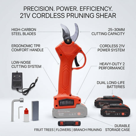 Cordless Pruning Shear / Plant Cutter 21 V - BAS Kuwait Bab Al Saif 