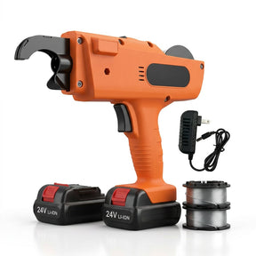 Cordless Rebar Tying Machine with 2 batteries I Automatic Rebar tool - BAS Kuwait Bab Al Saif 