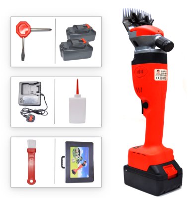 Cordless Sheep Clipper 21V with 2 batteries - BAS Kuwait Bab Al Saif Standard 21 V 