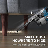 Cordless Vacuum Cleaner 20v with 2 batteries - BAS Kuwait Bab Al Saif 