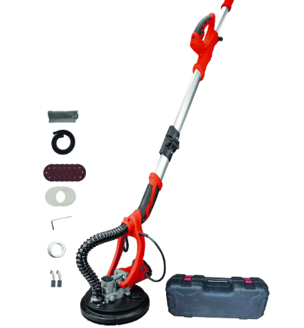 Foldable Drywall Sander Electric 850W | Handheld Self-Suction Floor & Wall Sander – BAS Kuwait